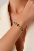 Bracelet Princesse - émeraude