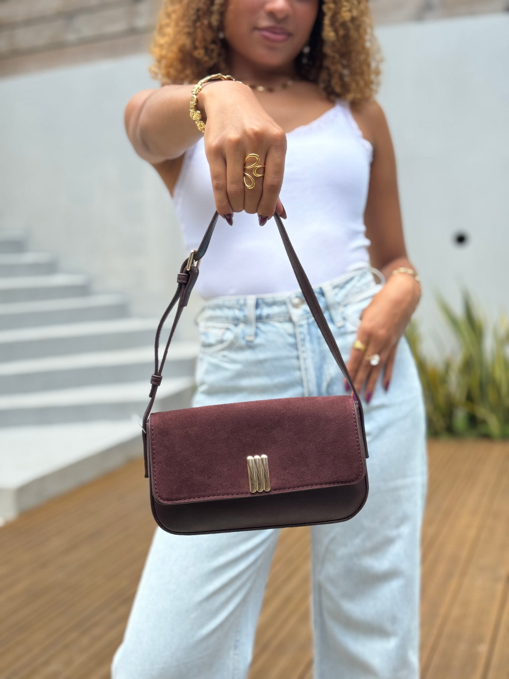 Sac Maïa - colori Bordeaux