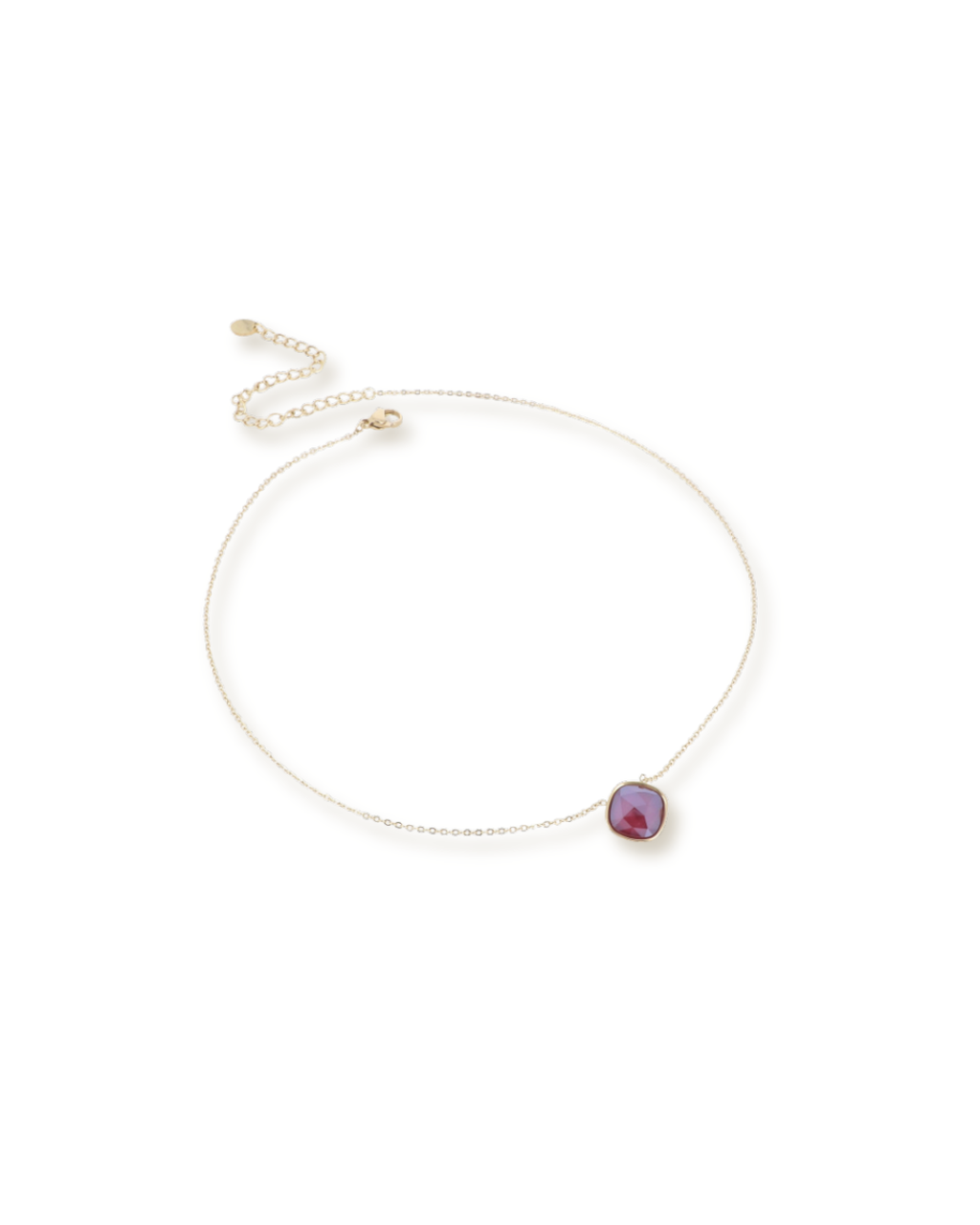 Collier Éclat - Mauve - orné de cristaux de Swarovski®
