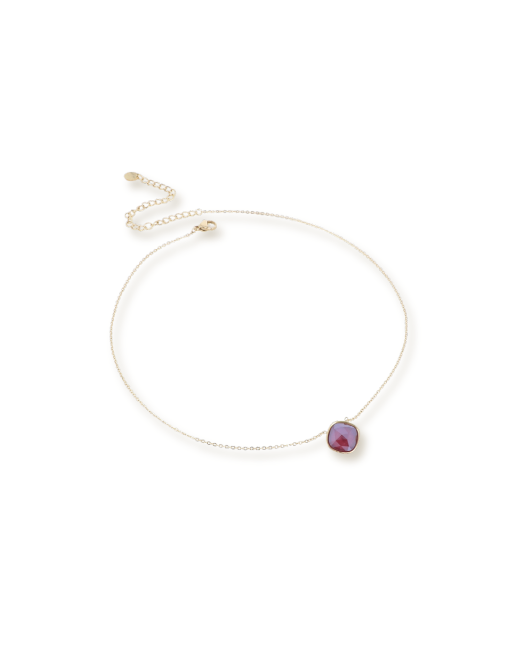 Collier Éclat - Mauve - orné de cristaux de Swarovski®