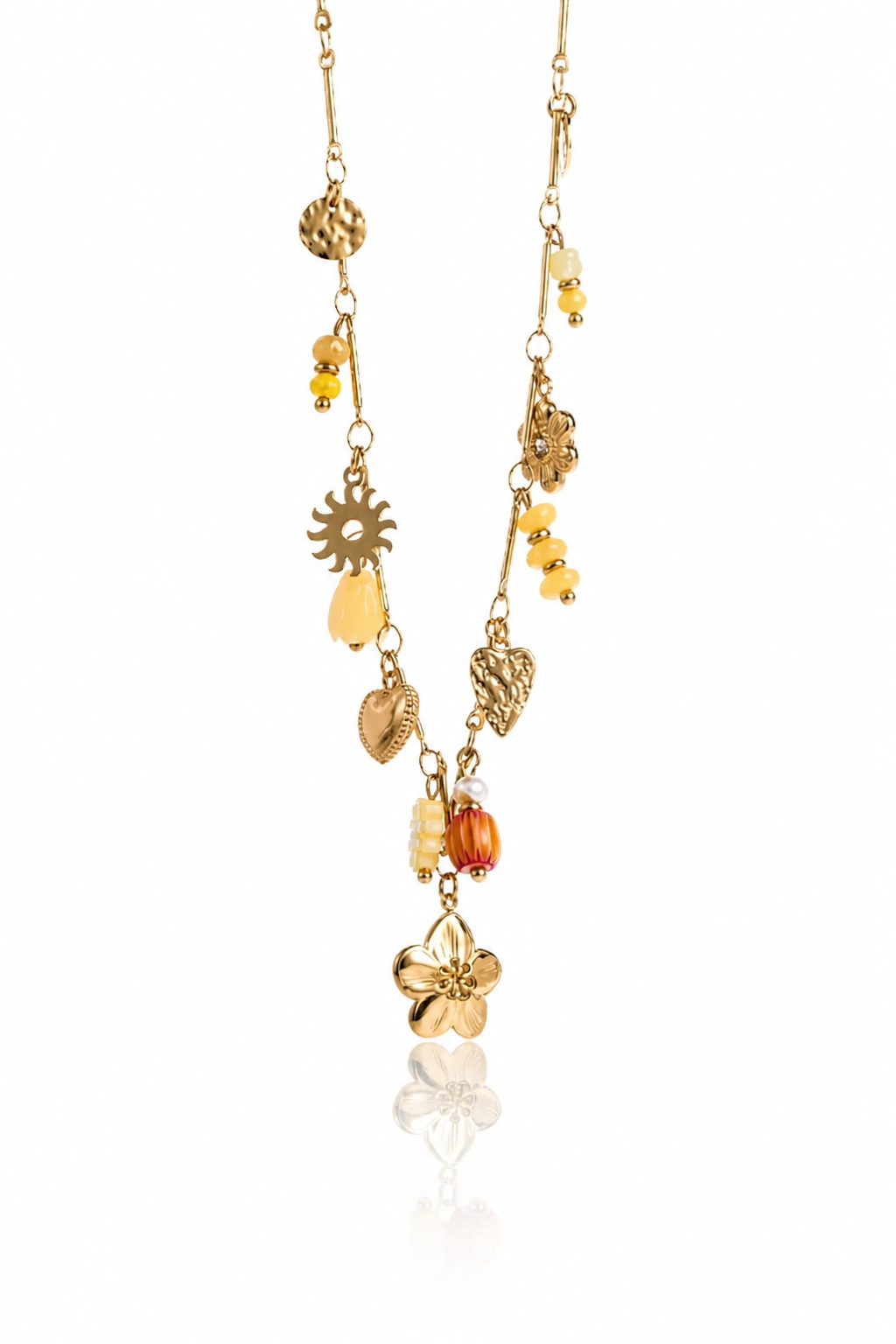 Collier Clara - pierres naturelles