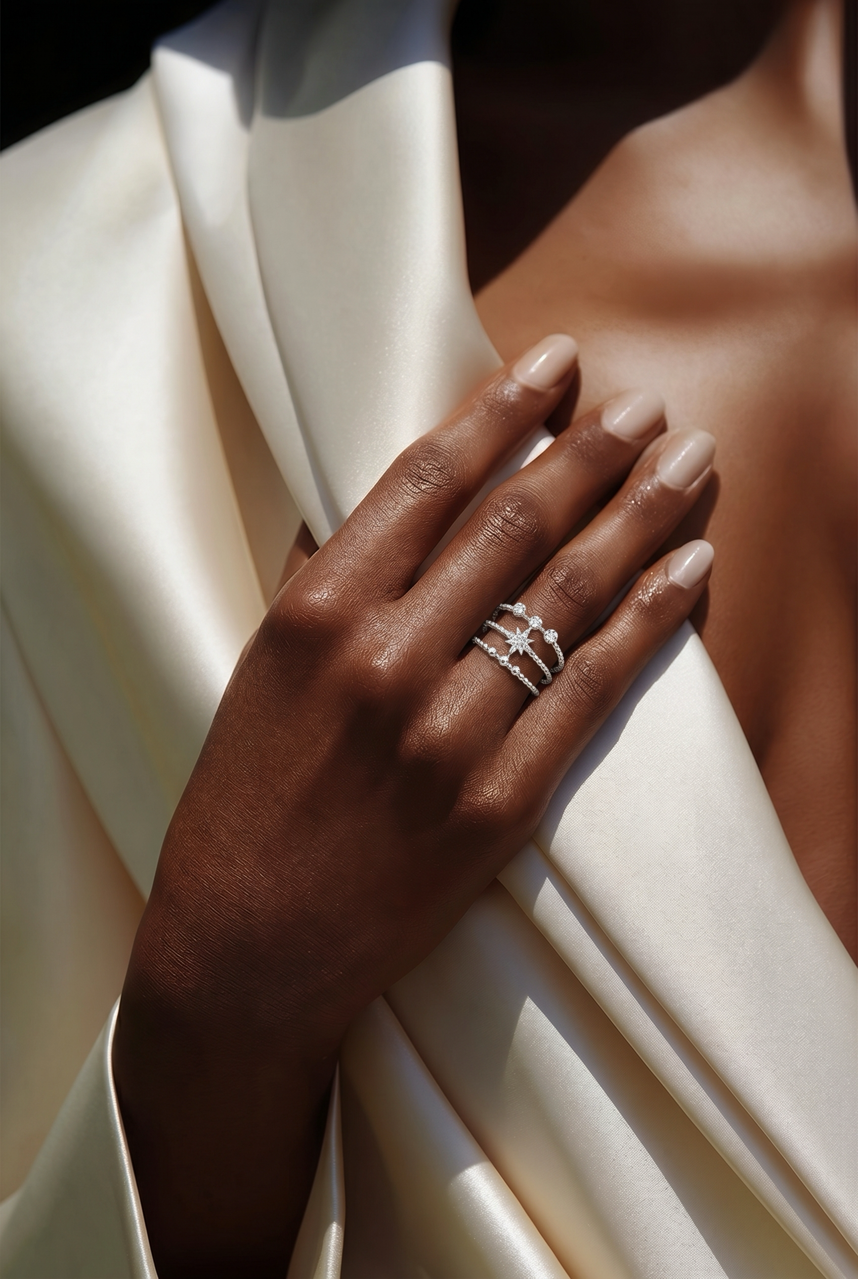 Bague Stella Éclat - argenté