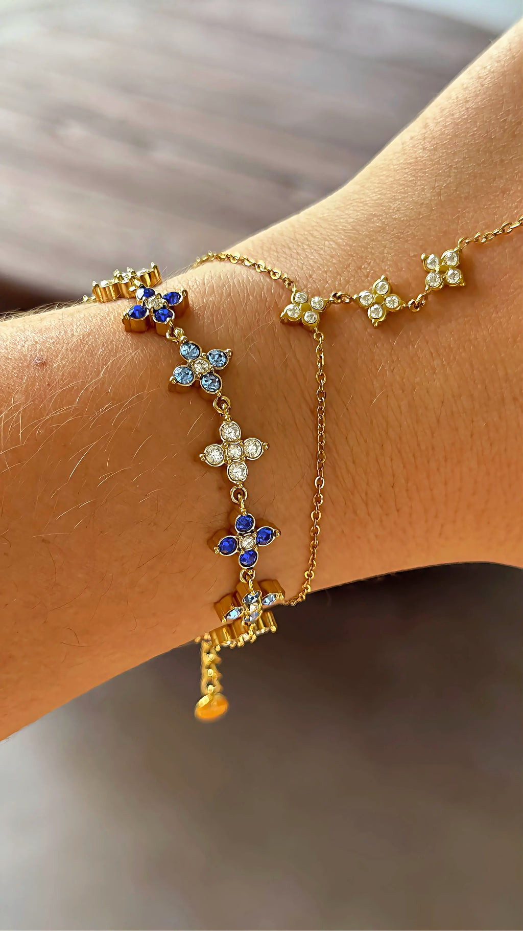 Bracelet Auréa - bleu