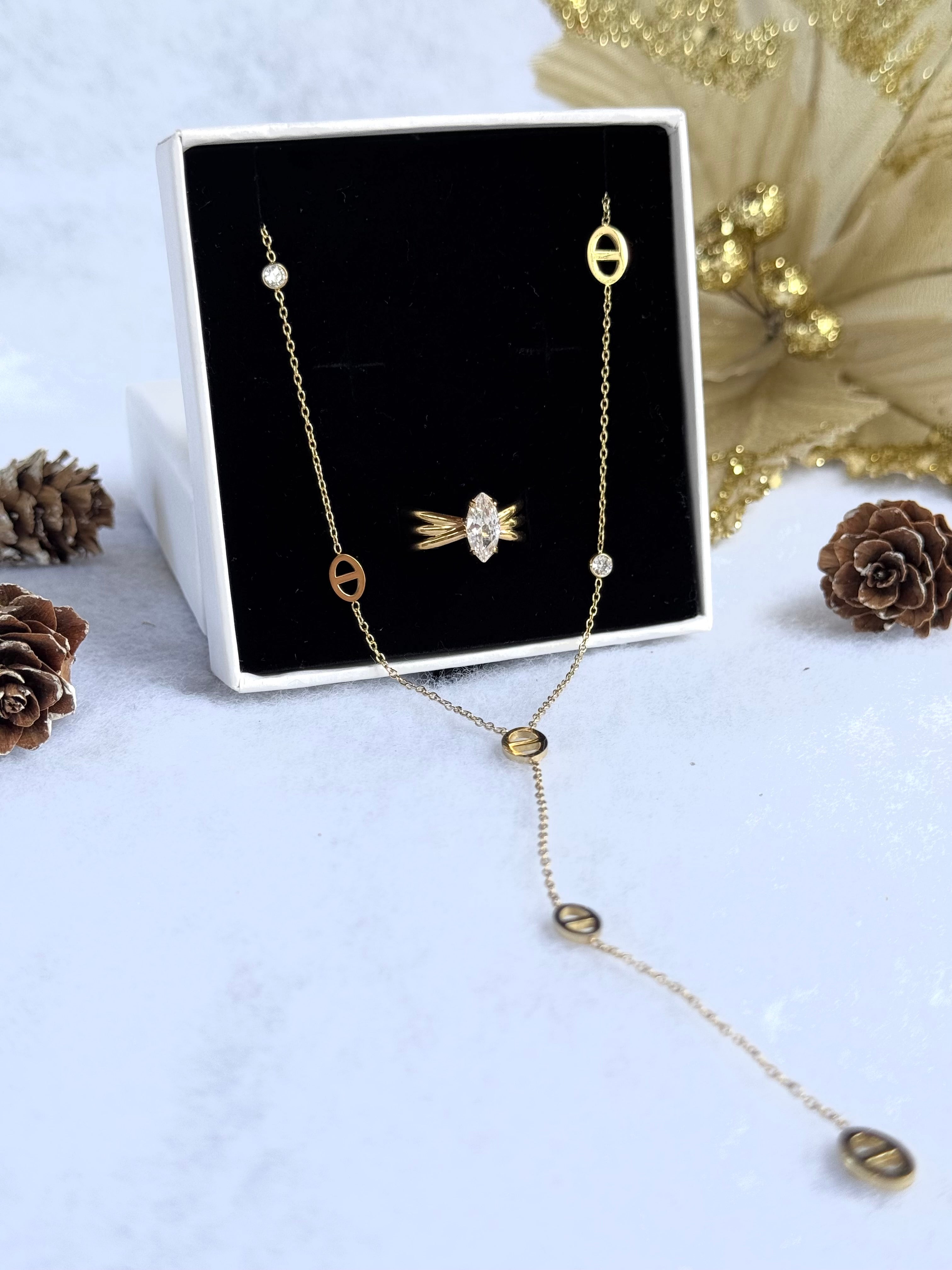 Parure Luméa Dorée