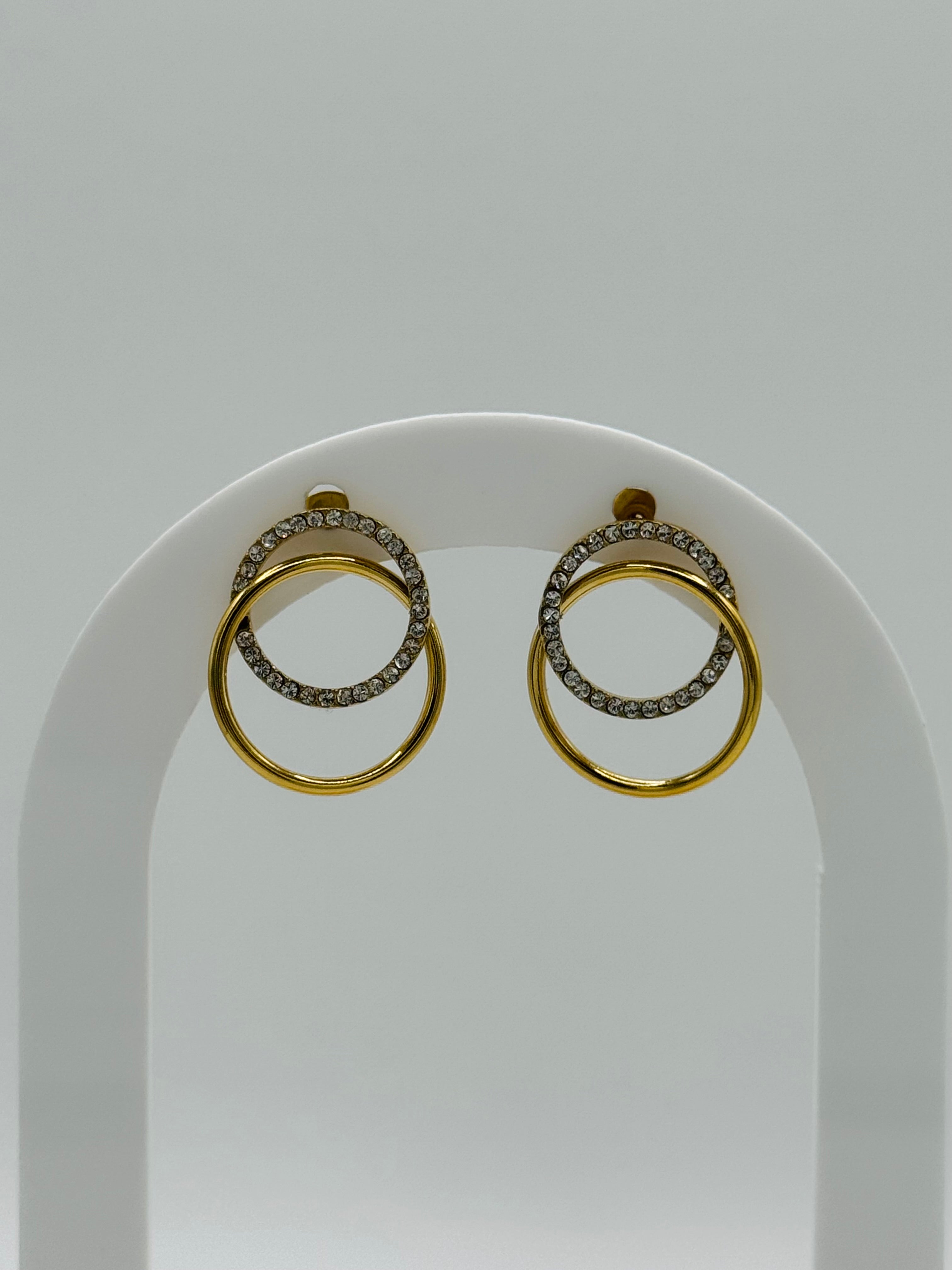 Boucles d’oreilles Célia - doré
