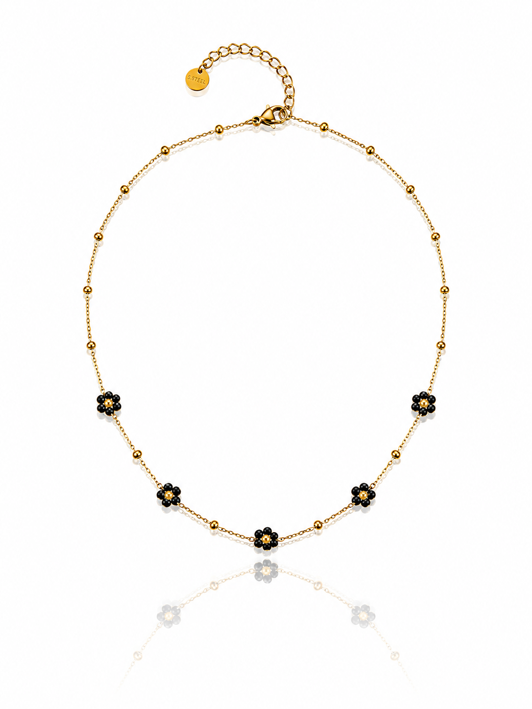 Collier Mini Marguerite - plusieurs coloris