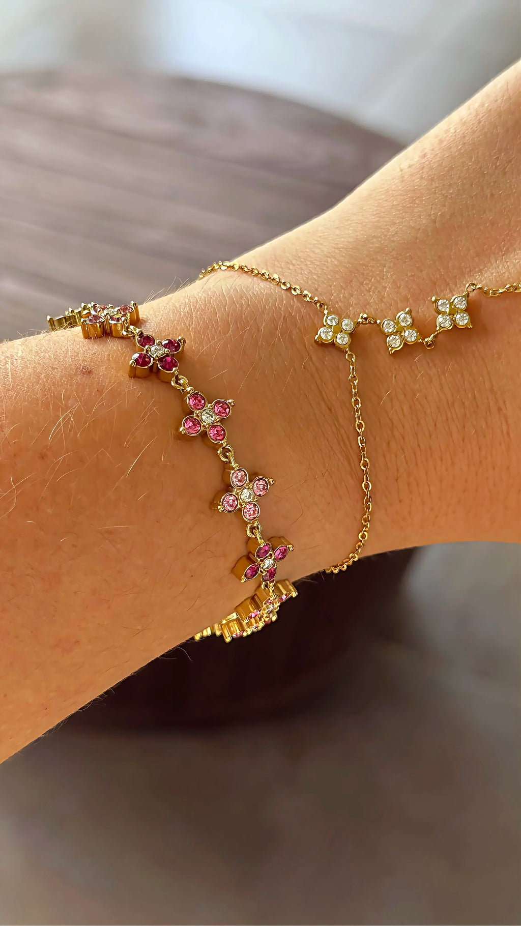 Bracelet Auréa - rose