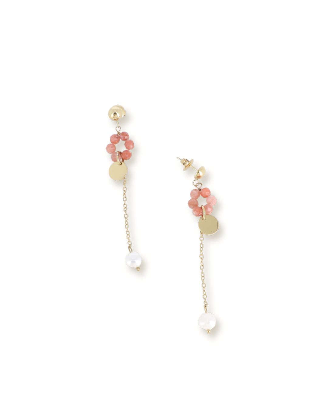 Boucles d’oreilles Amor Rosa - rose