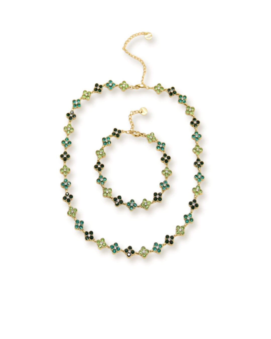 Collier Princesse - émeraude