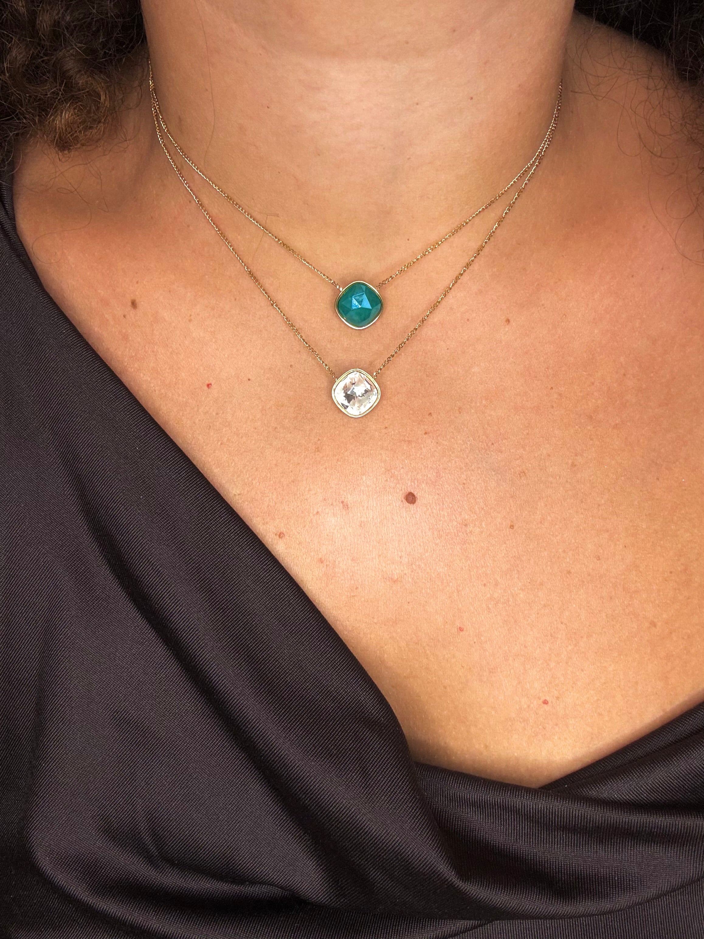 Collier Éclat - Cristal - orné de cristaux de Swarovski®