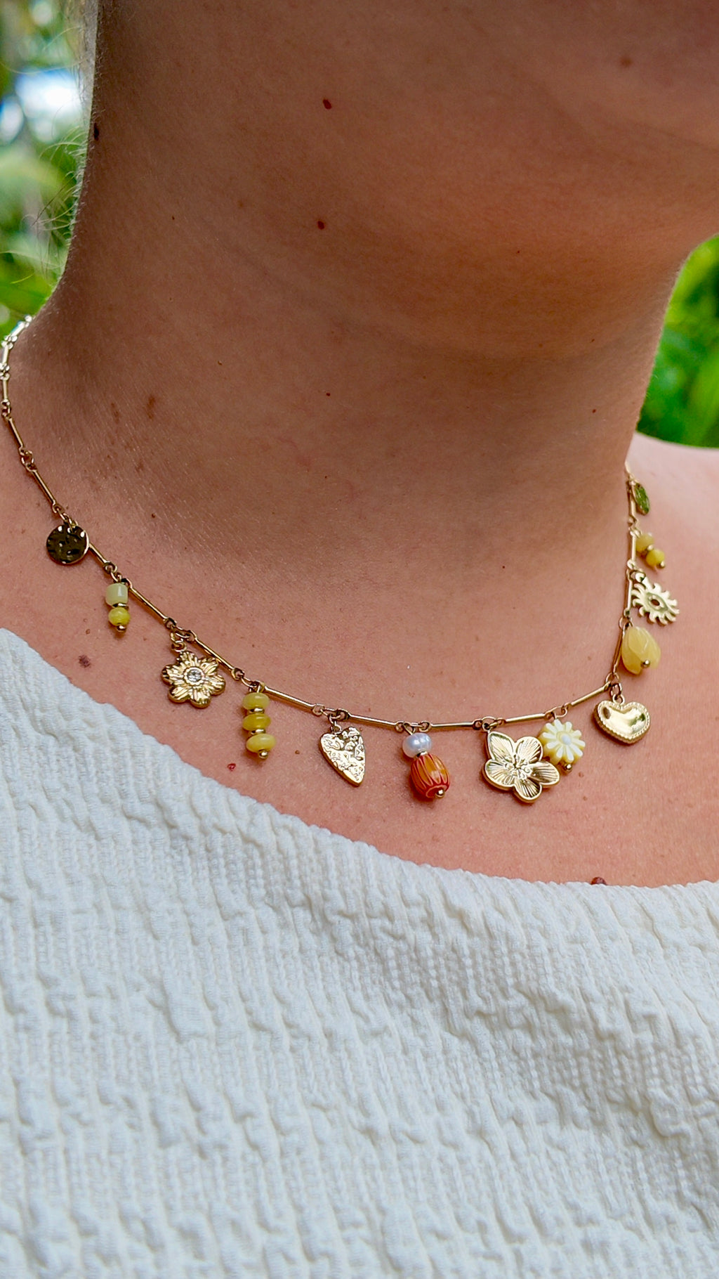 Collier Clara - pierres naturelles