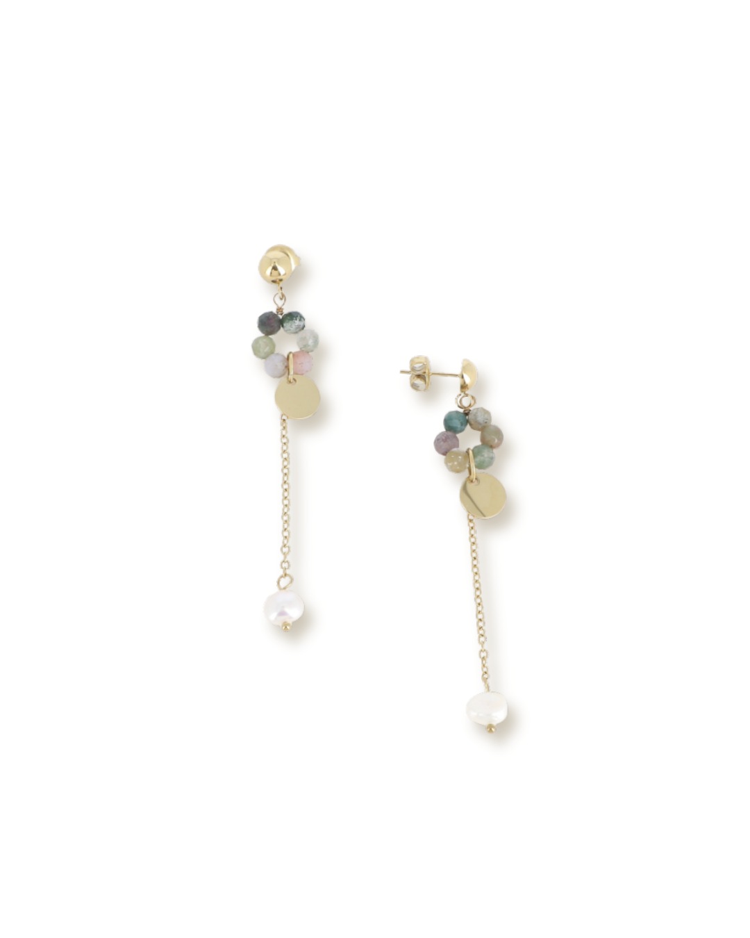 Boucles d’oreilles Amor Rosa - vert