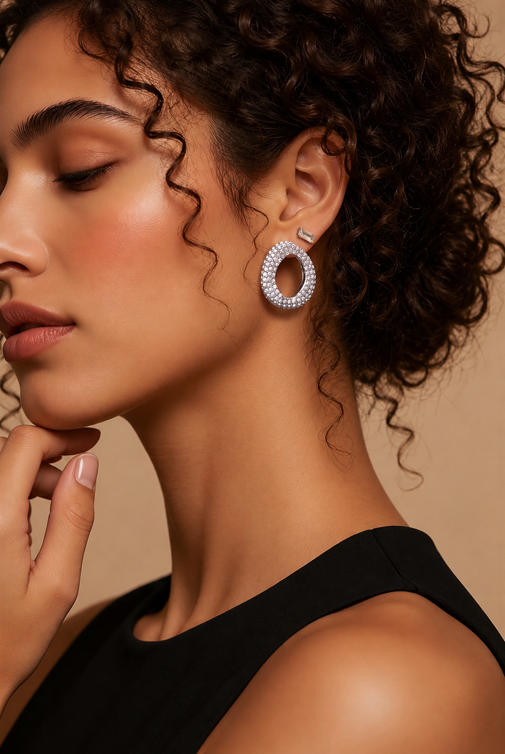 Boucles d’oreilles Ella - argenté