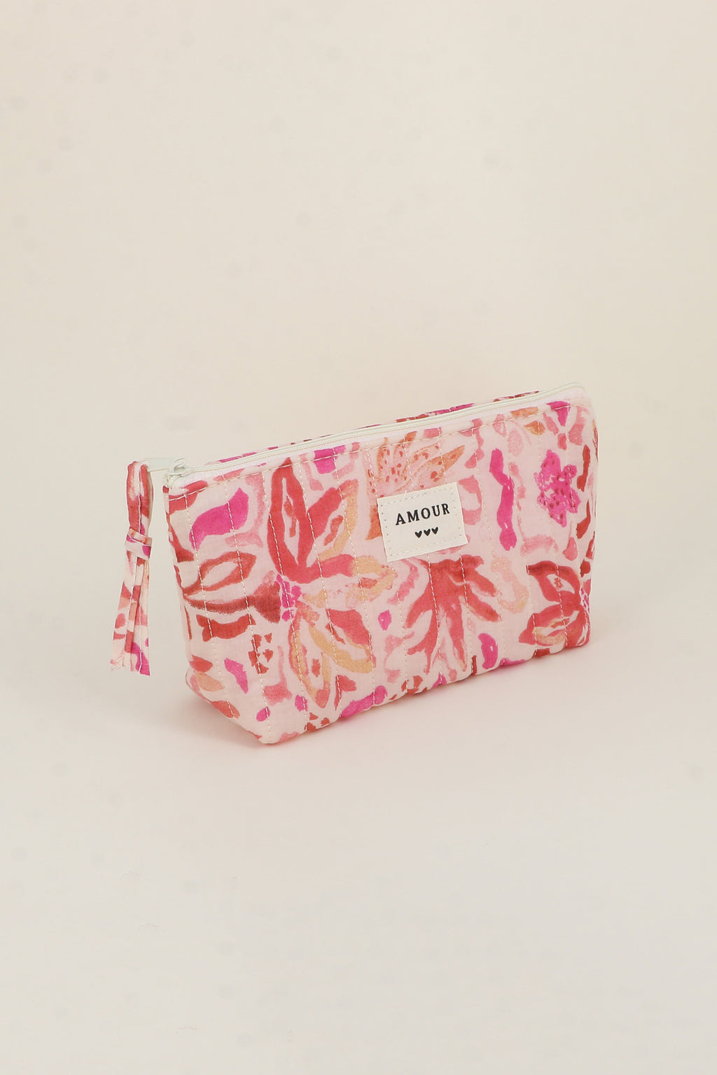 Trousse Fleur - beige