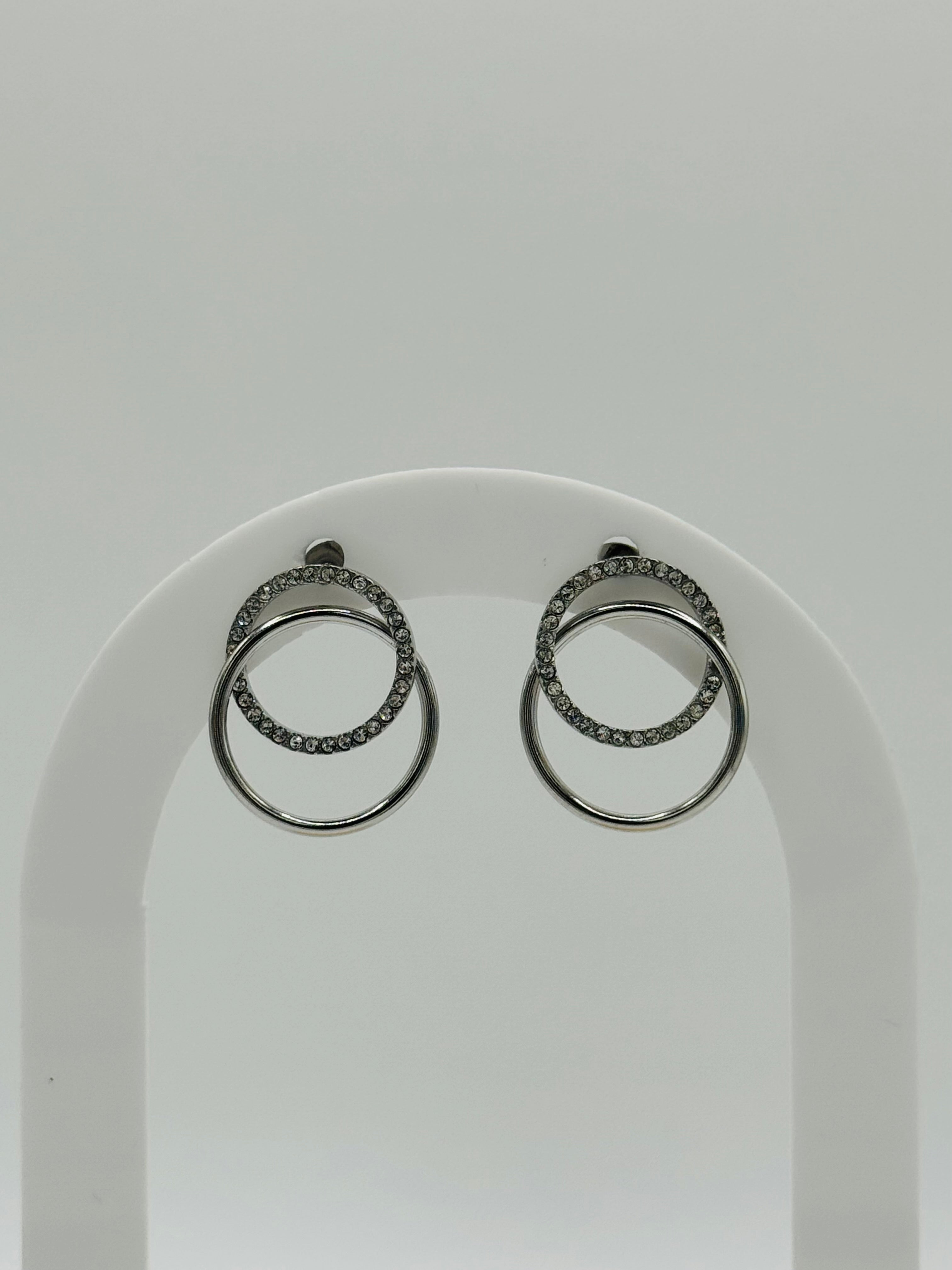 Boucles d’oreilles Célia - argenté