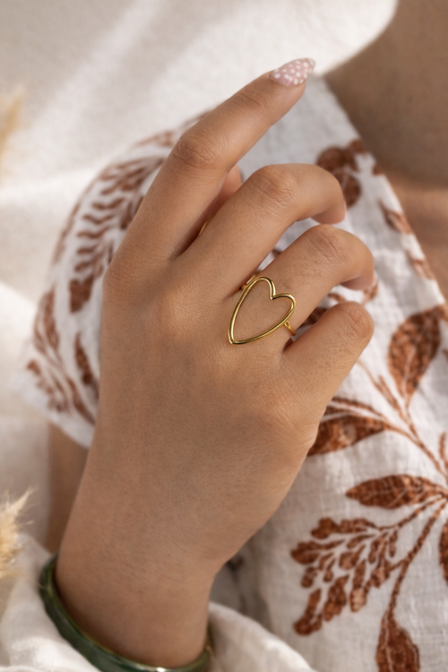 Bague Grand cœur