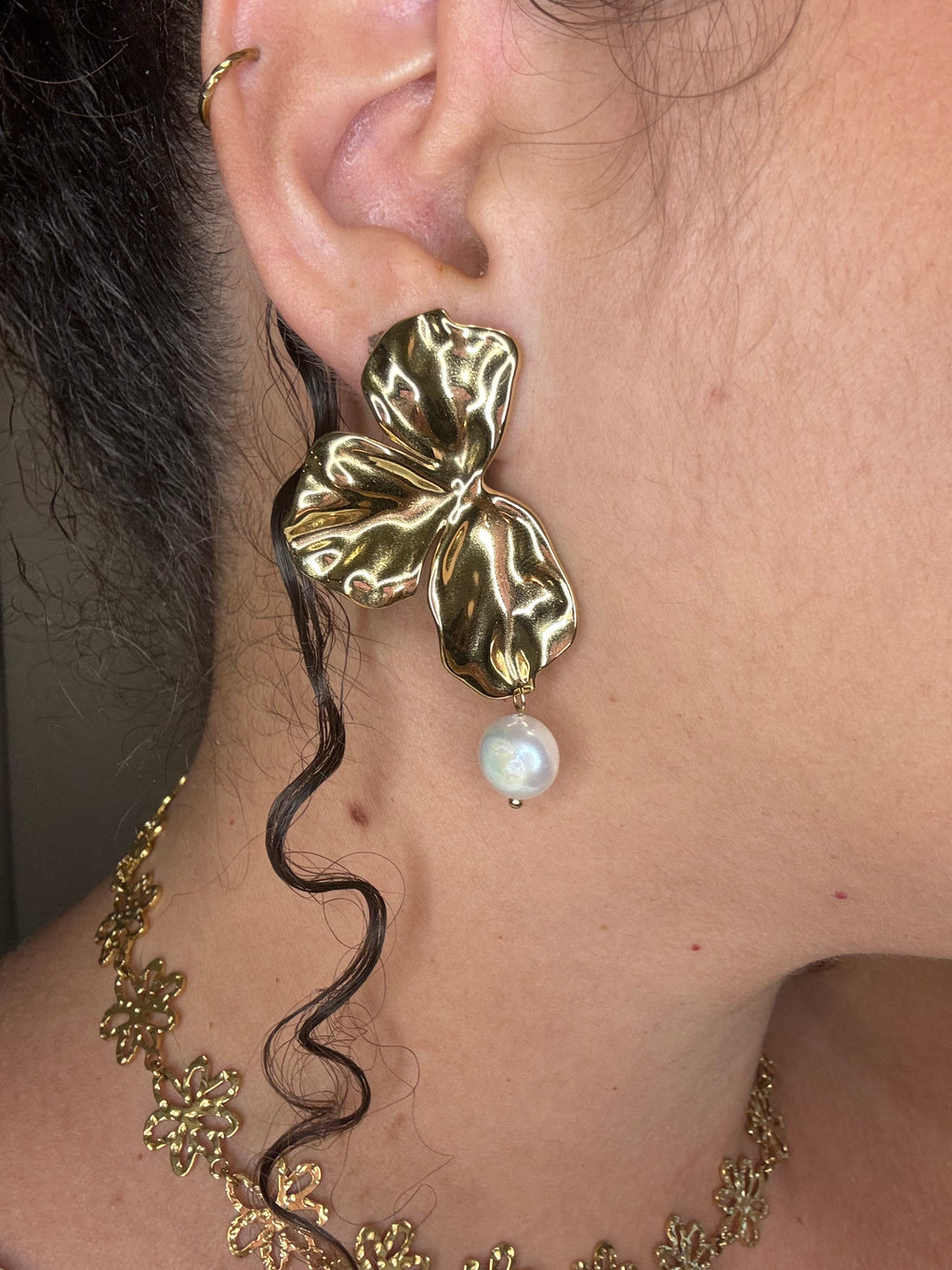 Boucles d'oreilles Néréa