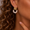 Boucles d'oreilles Rosélia