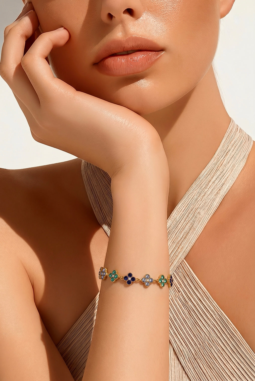 Bracelet Princesse - bleu