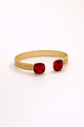 Jonc Éclat - Ruby - orné de cristaux de Swarovski®
