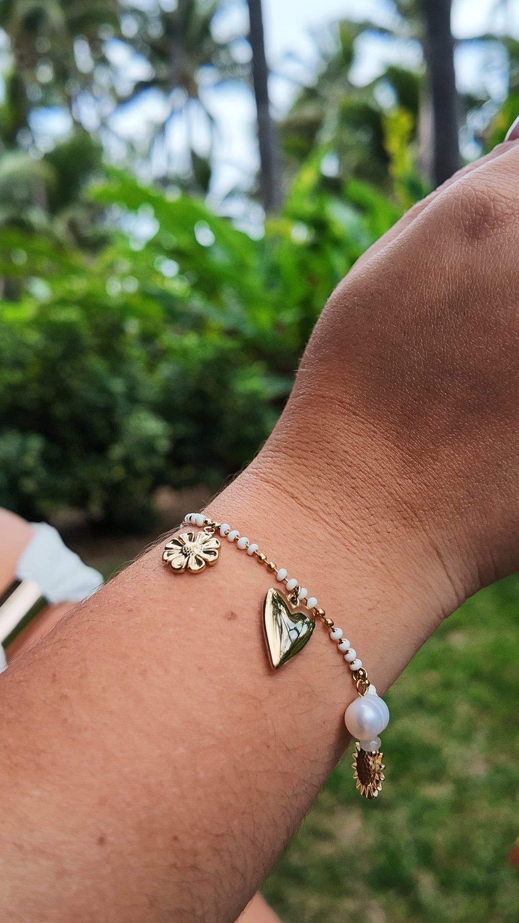 Bracelet Camilla - 2 coloris - pierres naturelles