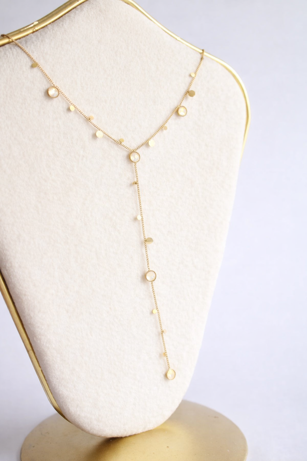 Collier Sublime - Ivory - orné de cristaux de Swarovski® PP20