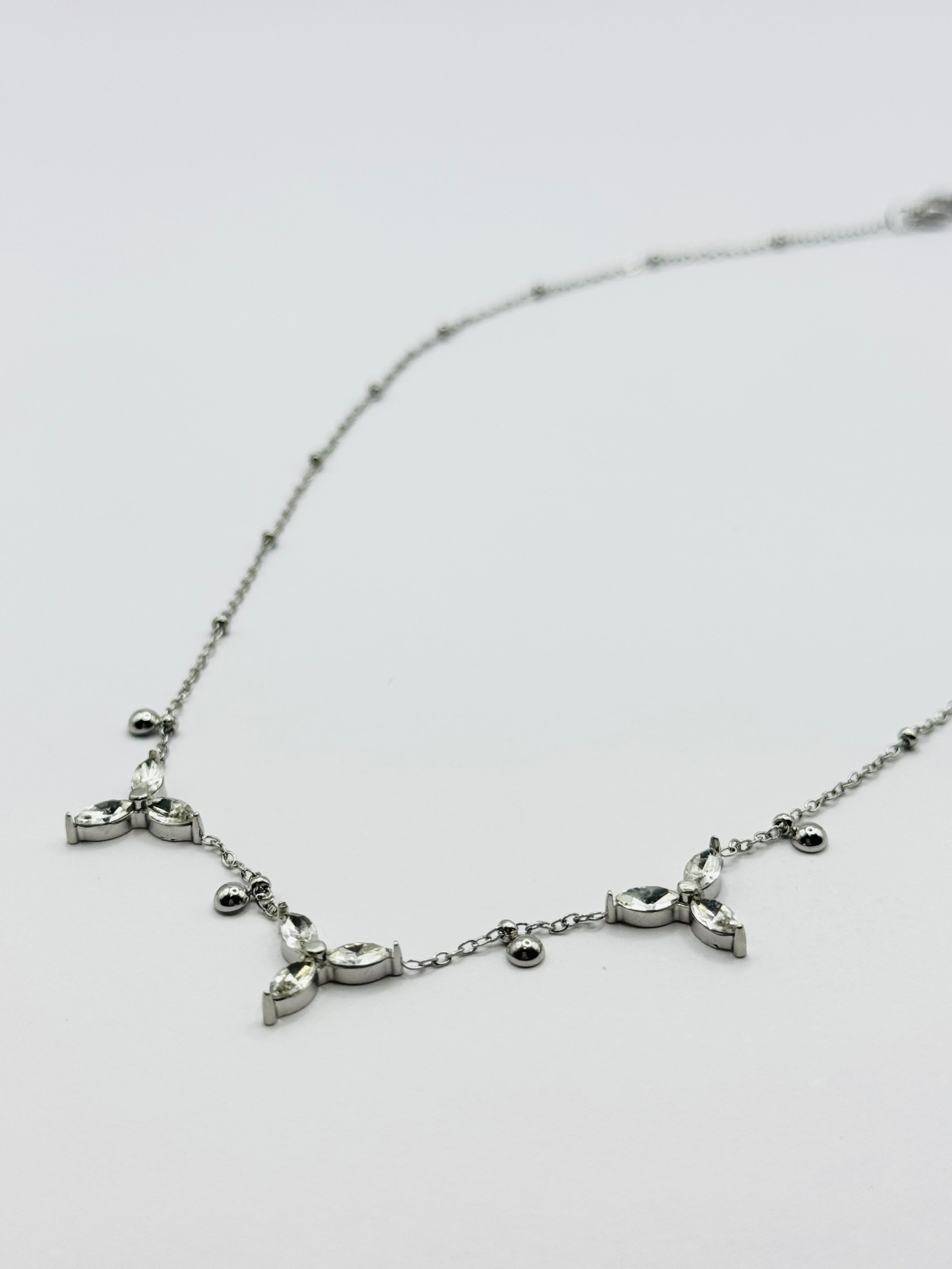 Collier Iris - argenté