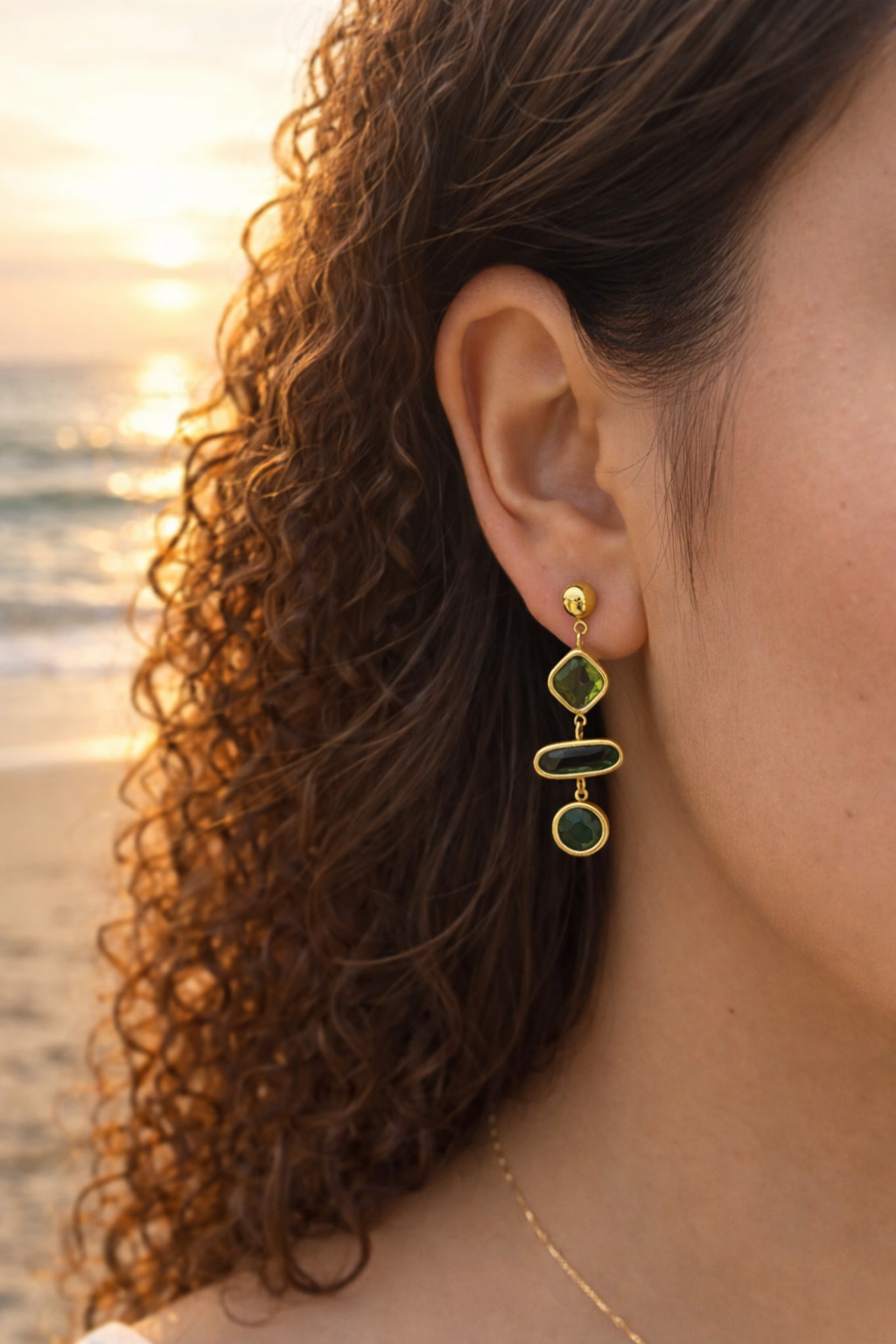 Boucles d’oreilles Émera