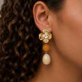 Boucles d'oreilles Dahlia