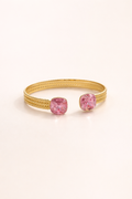 Jonc Éclat - Pinky - orné de deux cristaux de Swarovski®