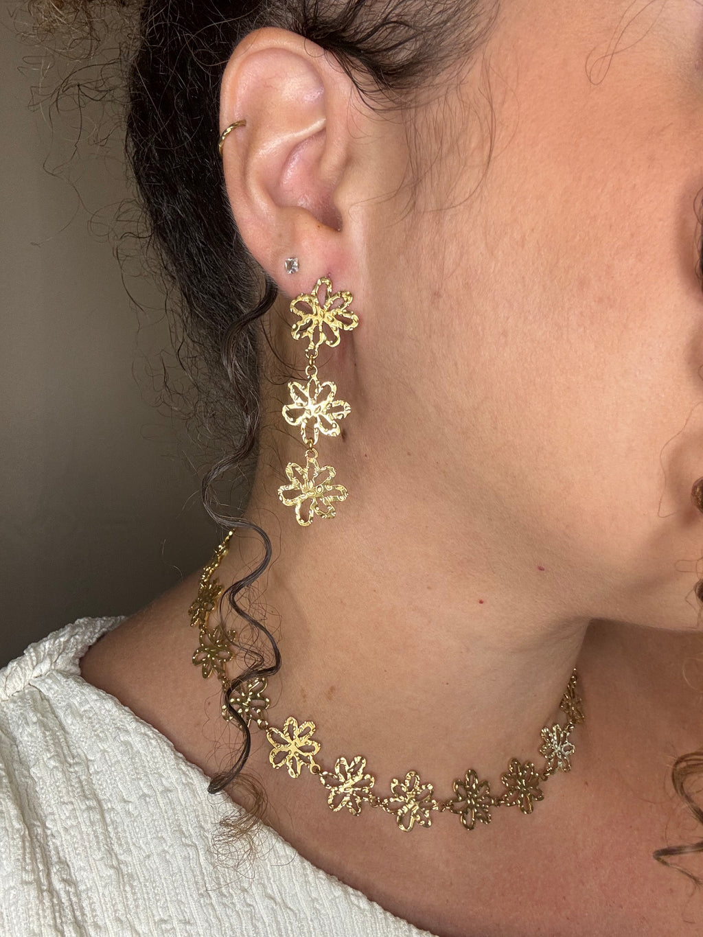 Boucles d’oreilles Dahlia