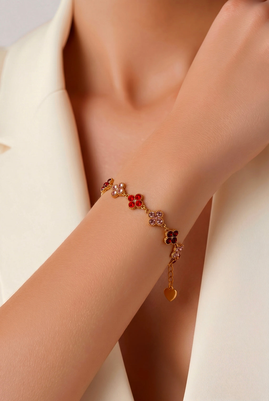 Bracelet Princesse - ruby