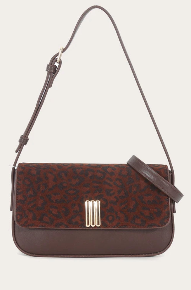 Sac Maïa - colori Bordeaux Léopard