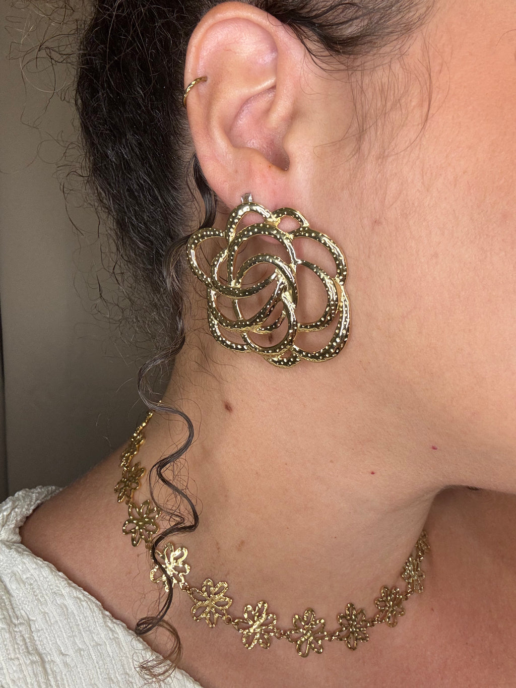 Boucles d’oreilles Rosaé