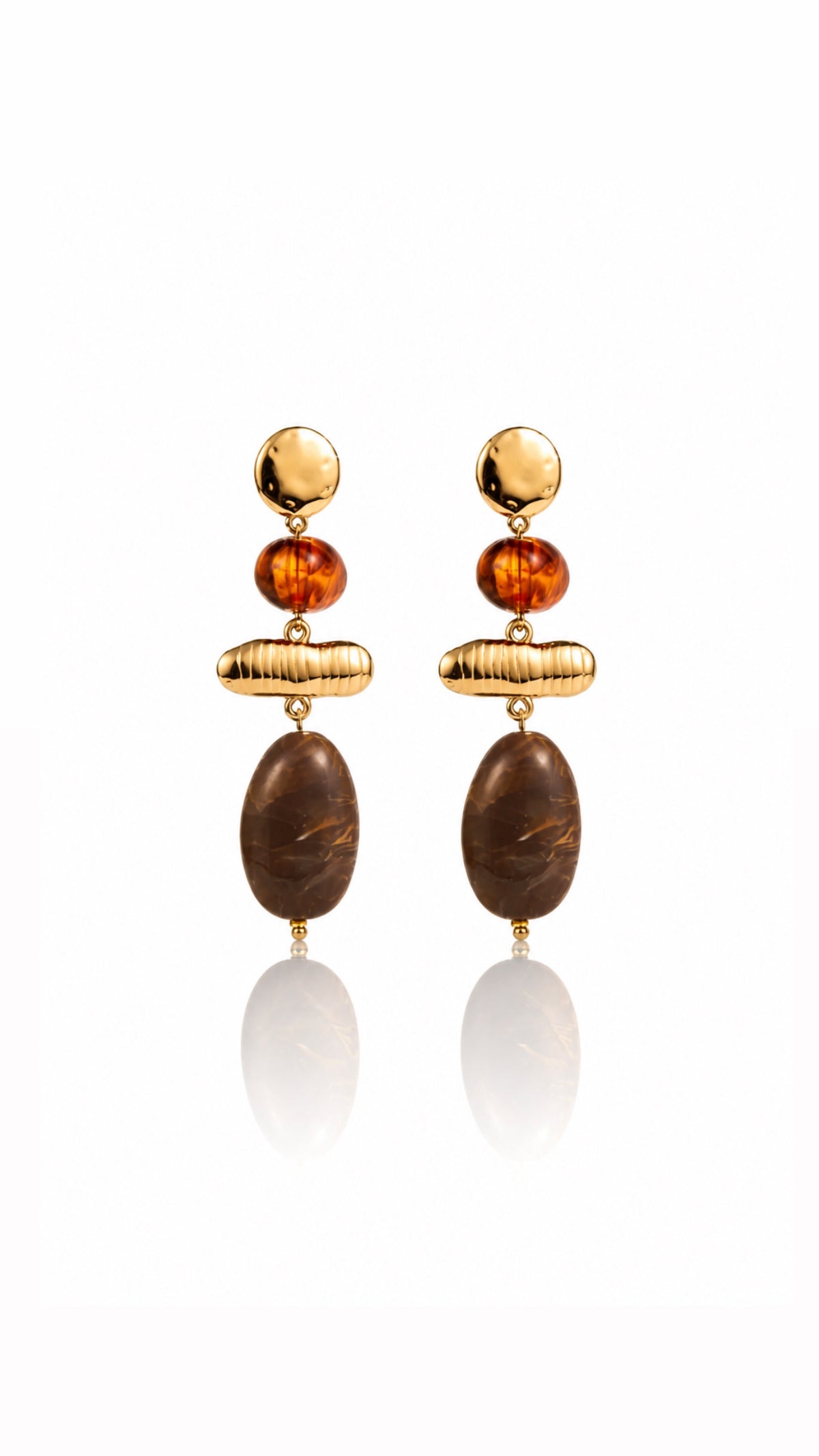 Boucles d'oreilles Sienna - plusieurs coloris