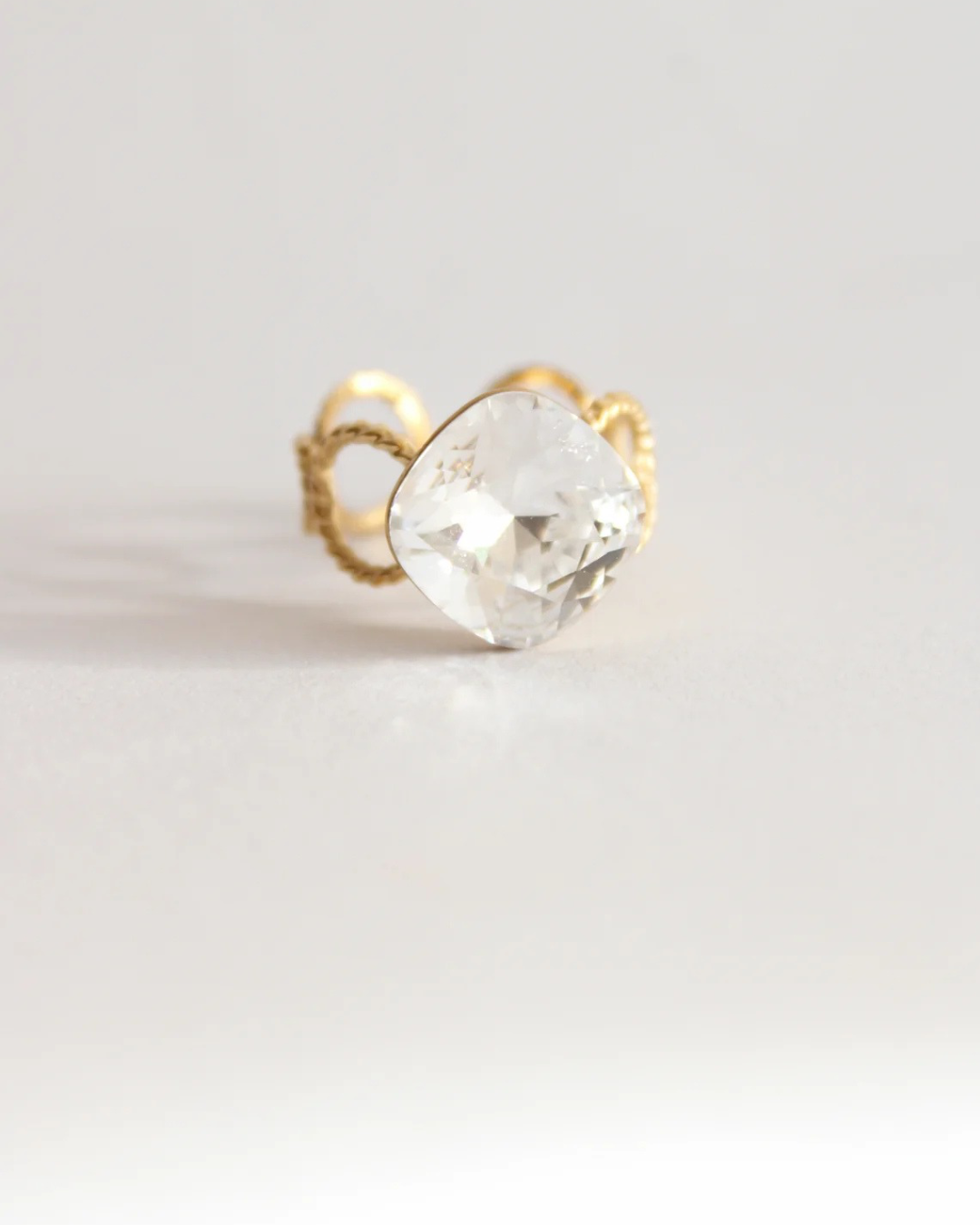 Bague Divina - Cristal - ornée de cristaux de Swarovski®