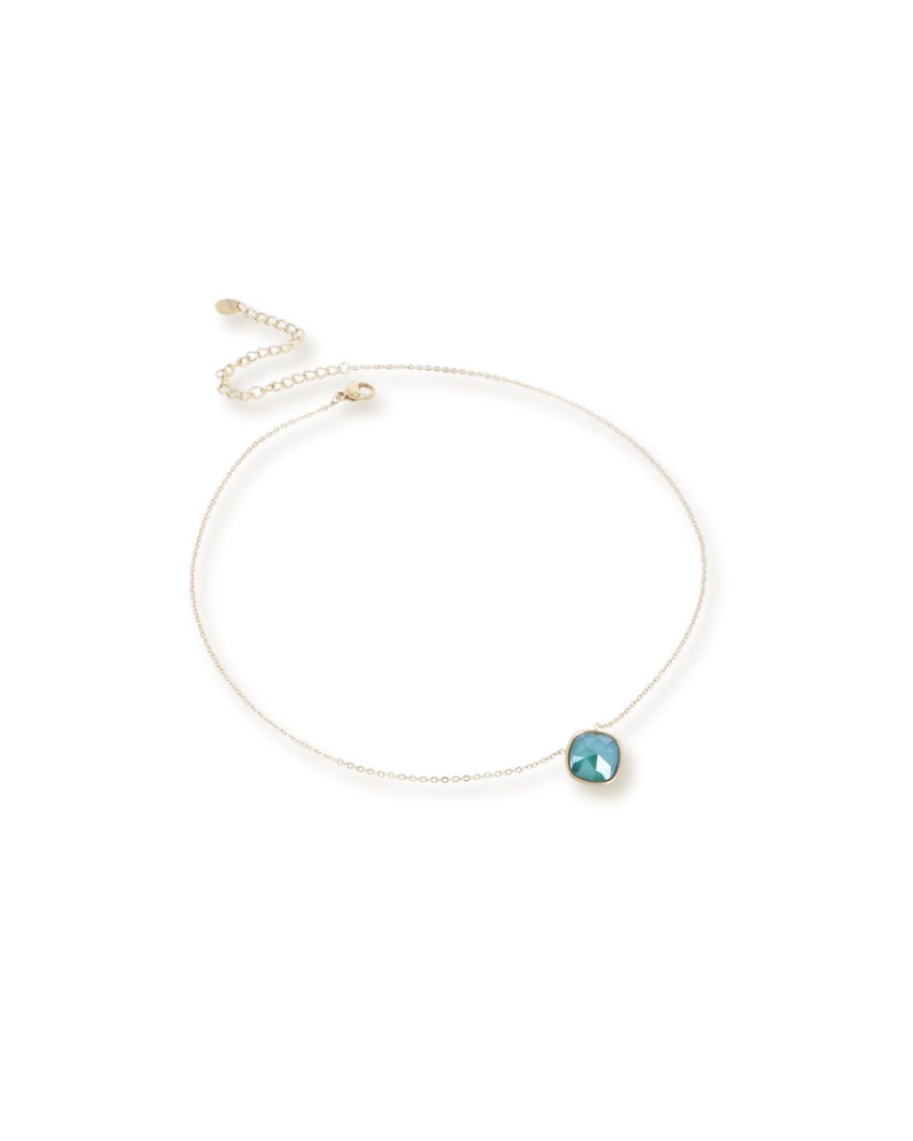 Collier Éclat - Émeraude - orné de cristaux de Swarovski®