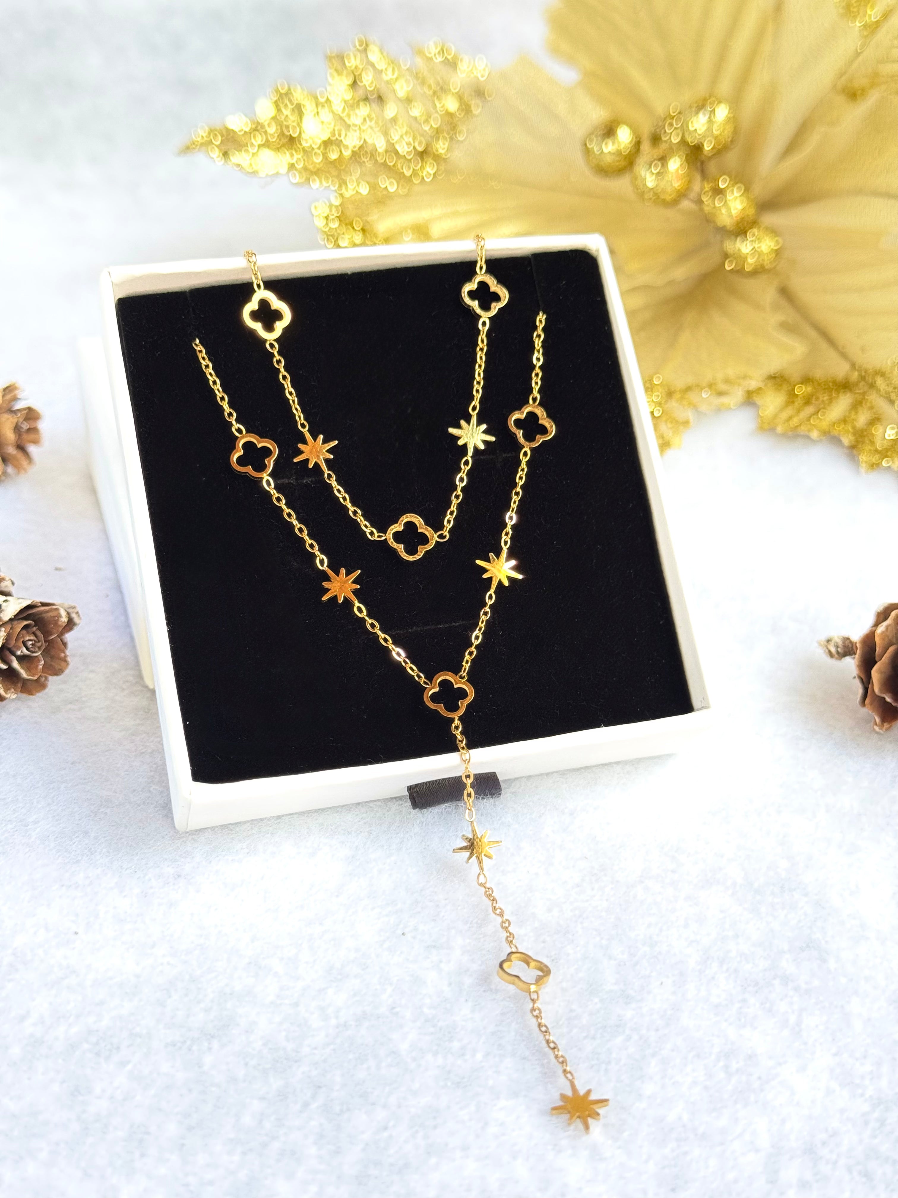 Parure Étoile Dorée