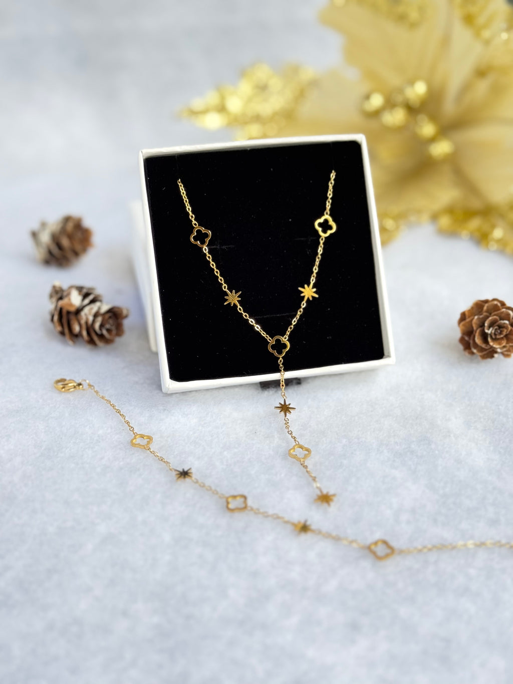 Parure Étoile Dorée