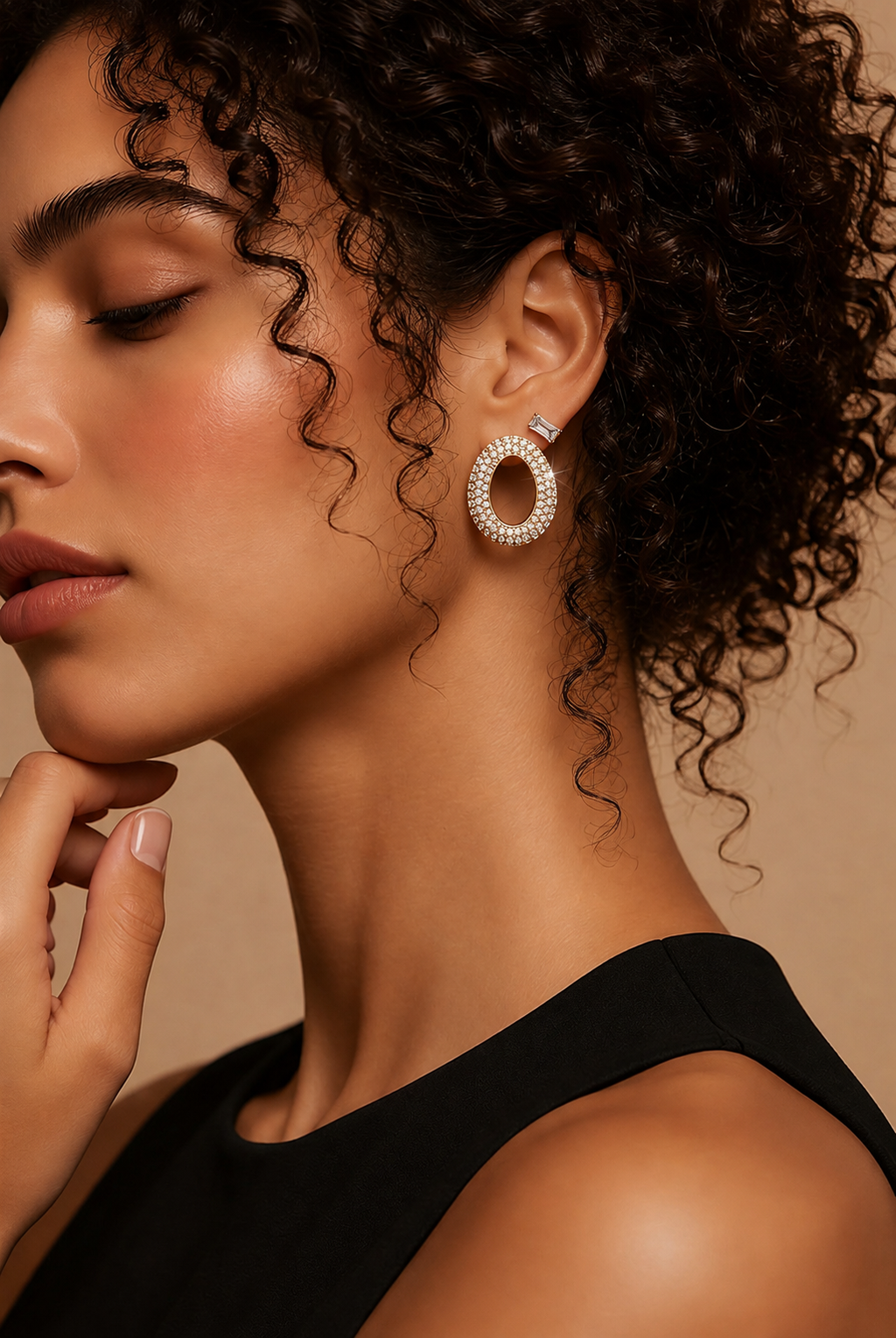 Boucles d’oreilles Ella - dorée