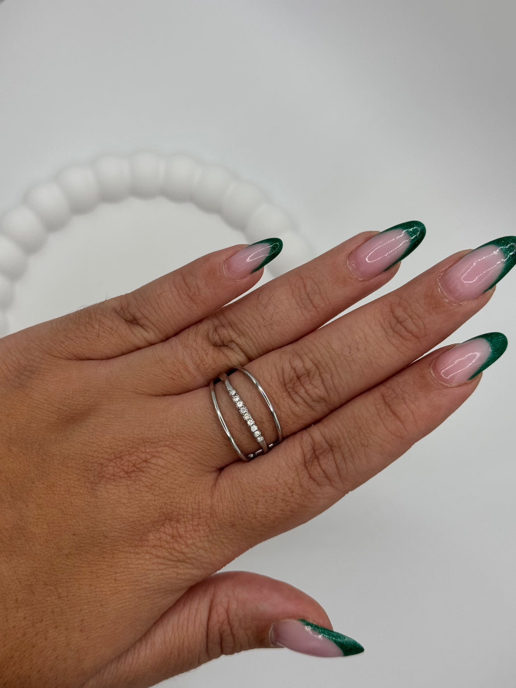 Bague Bianca - argentée