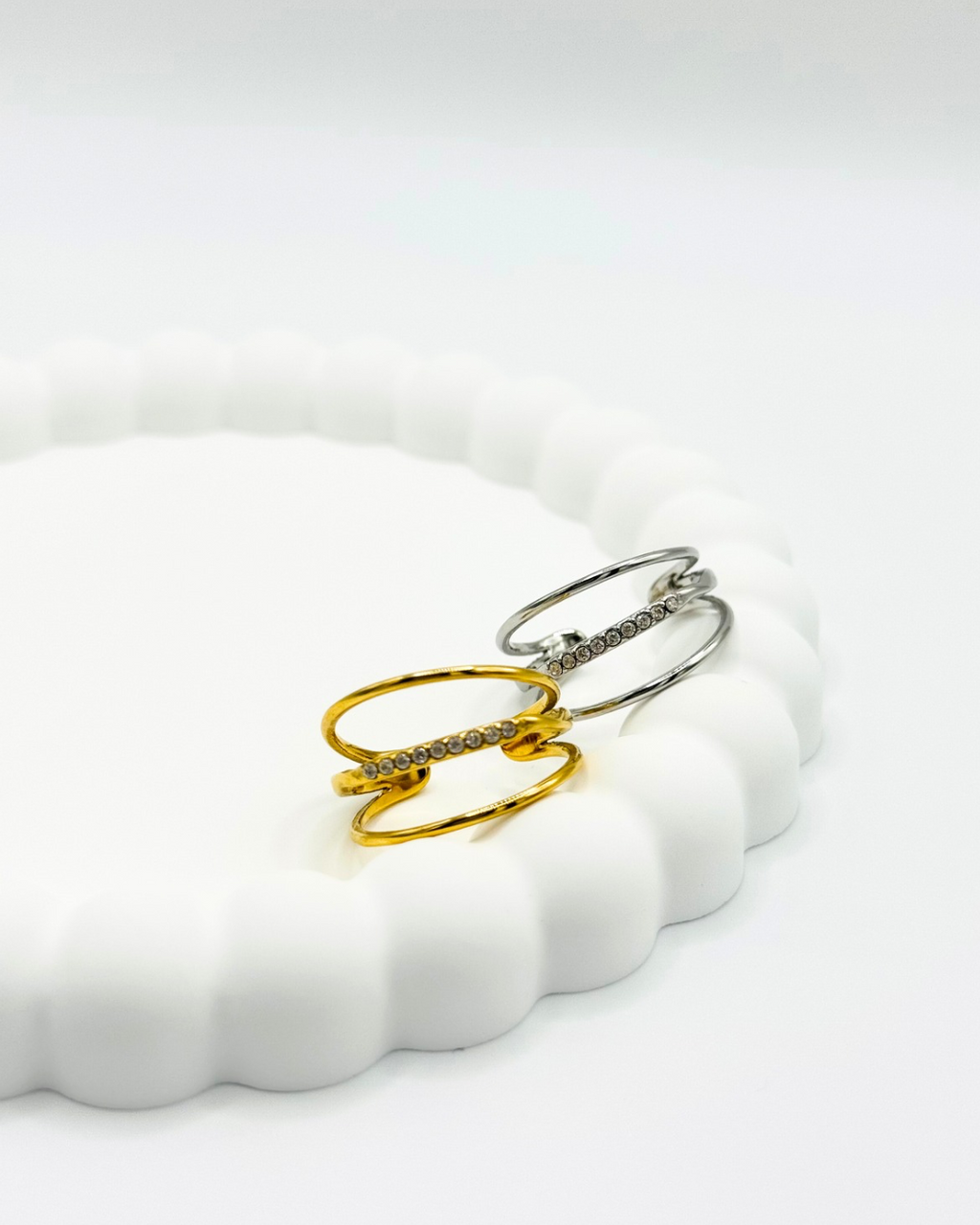 Bague Bianca - argentée