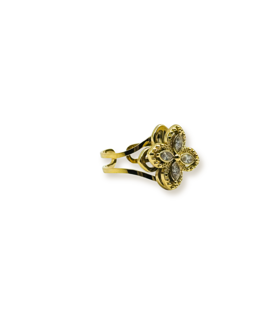 Bague anti stress Fleur