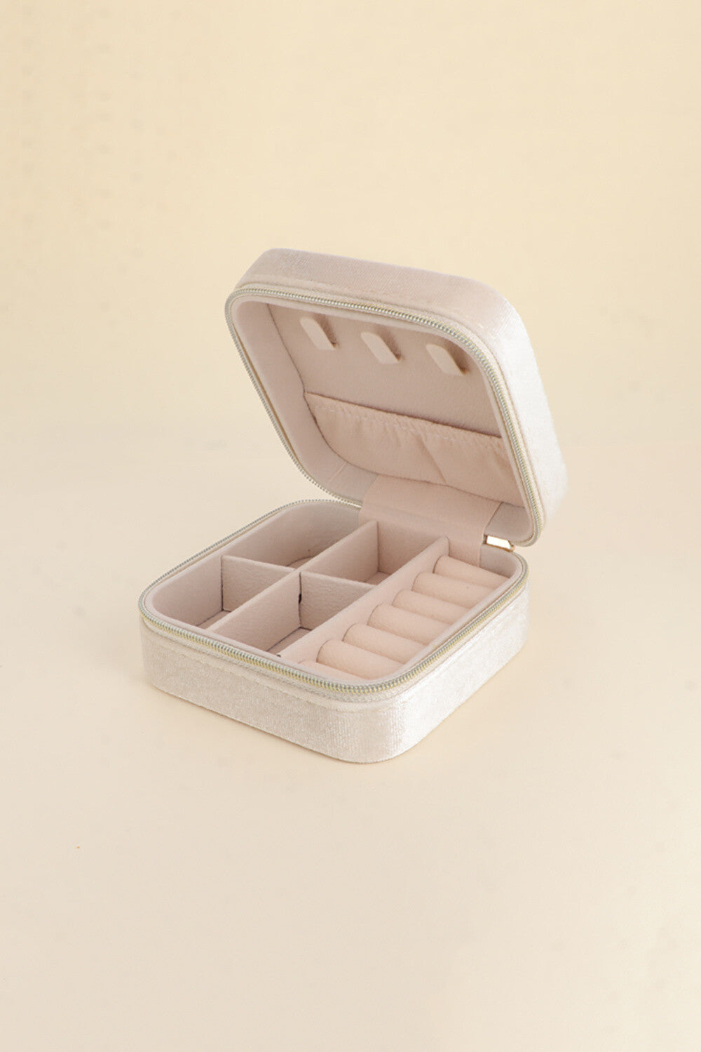 Boîte à bijoux - sans miroir - crème