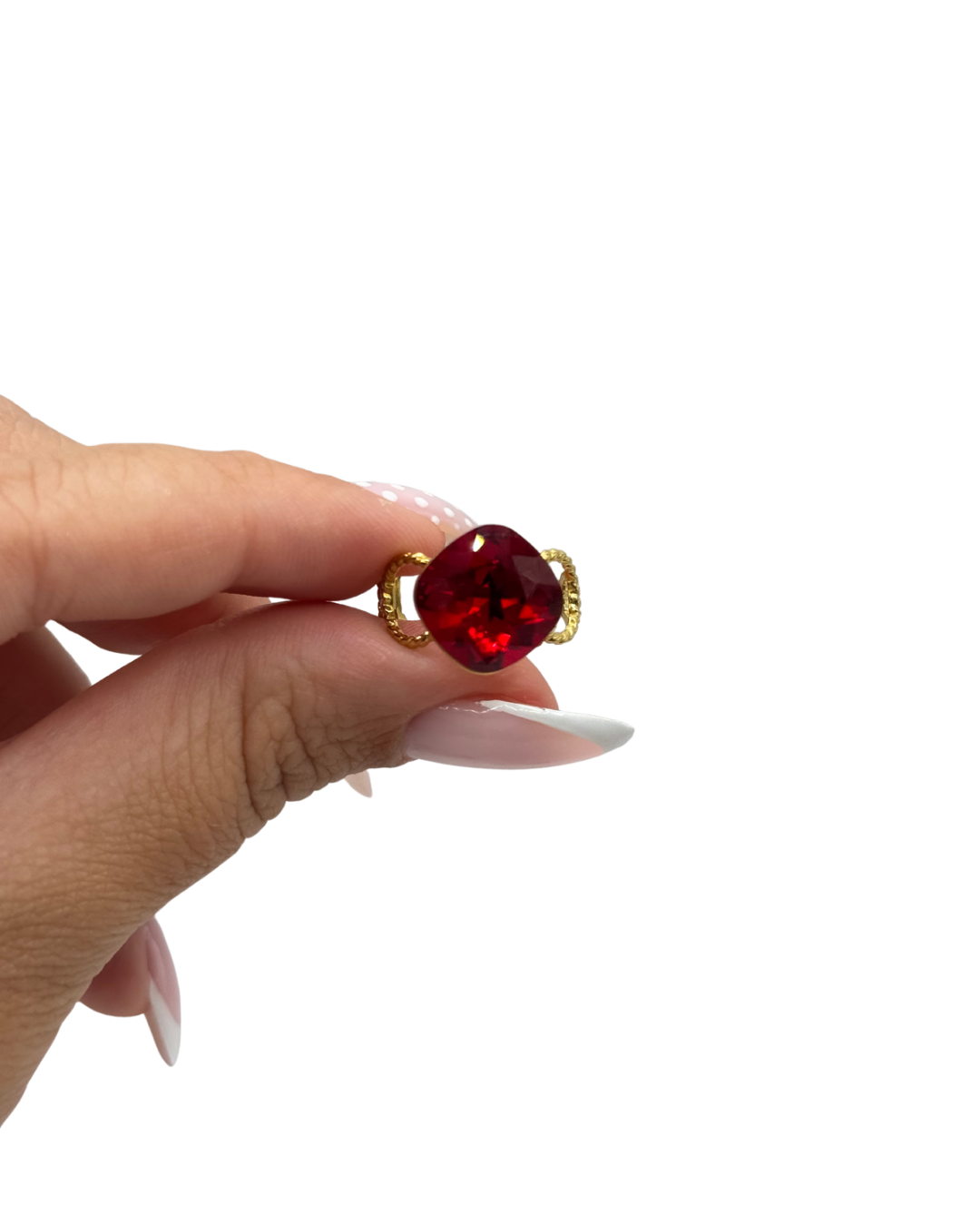 Bague Divina - Ruby - ornée de cristaux de Swarovski®