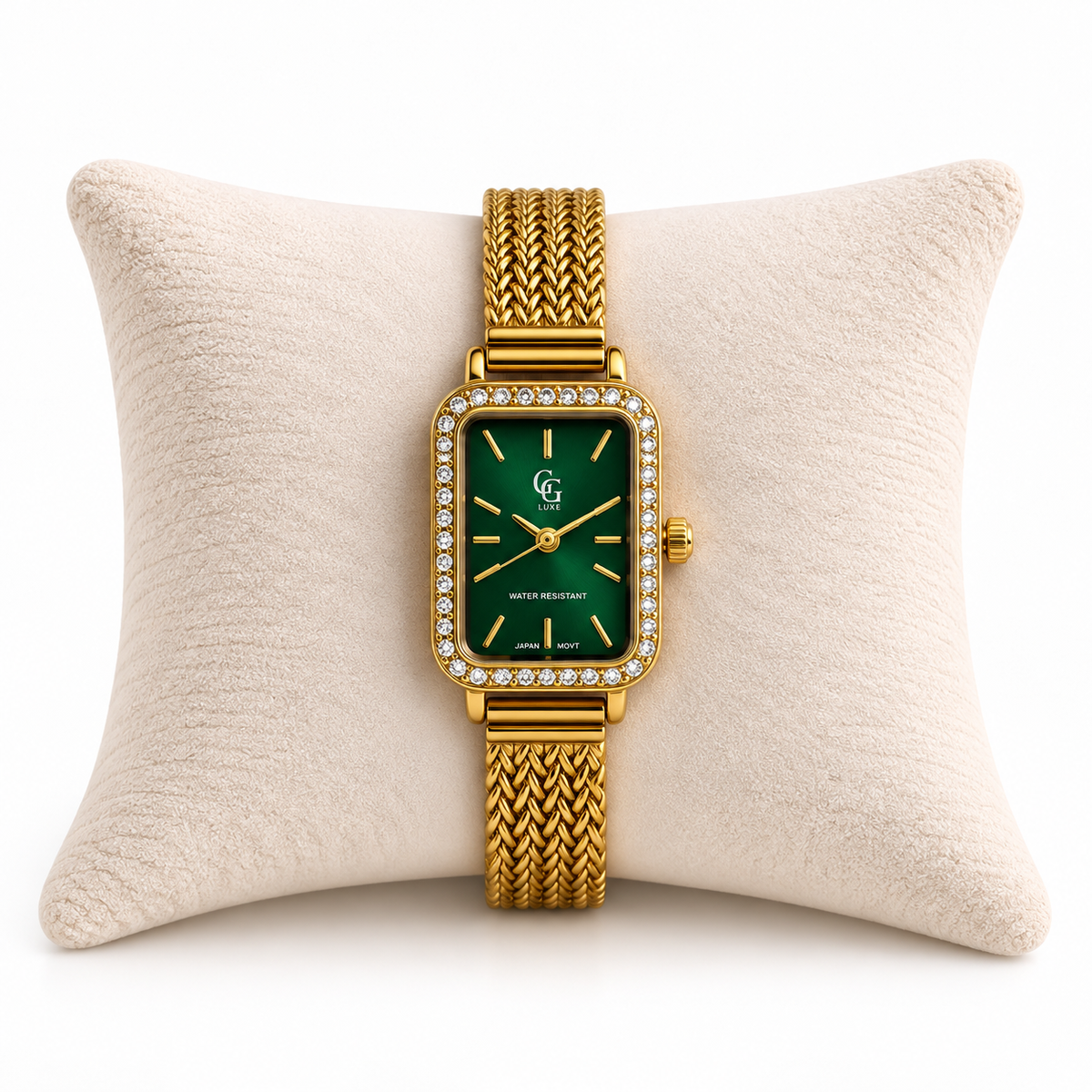 Montre Isalys - vert émeraude
