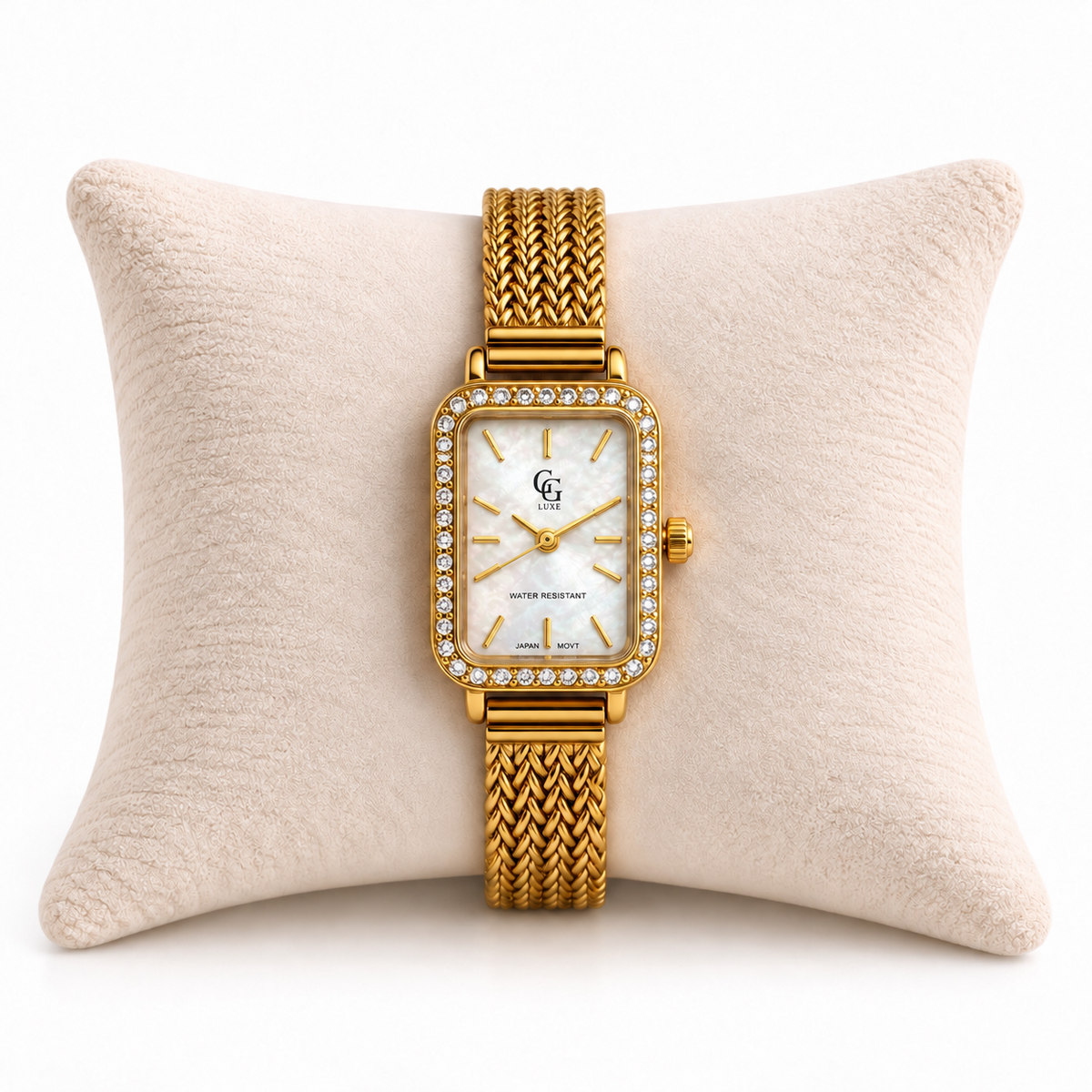 Montre Isalys - blanc nacré