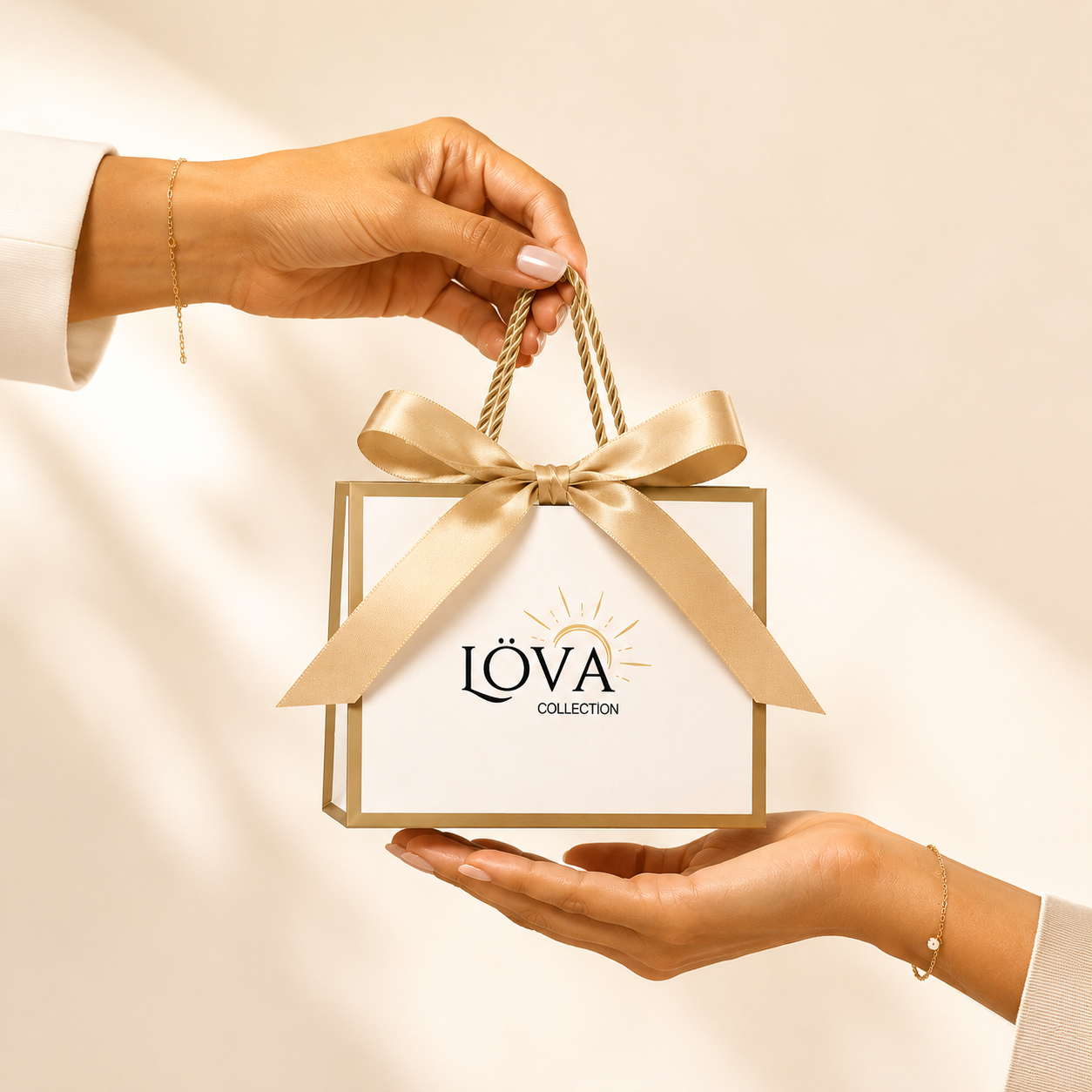 Sac cadeau luxe