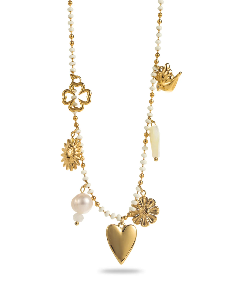 Collier Camilla - 2 coloris - pierres naturelles
