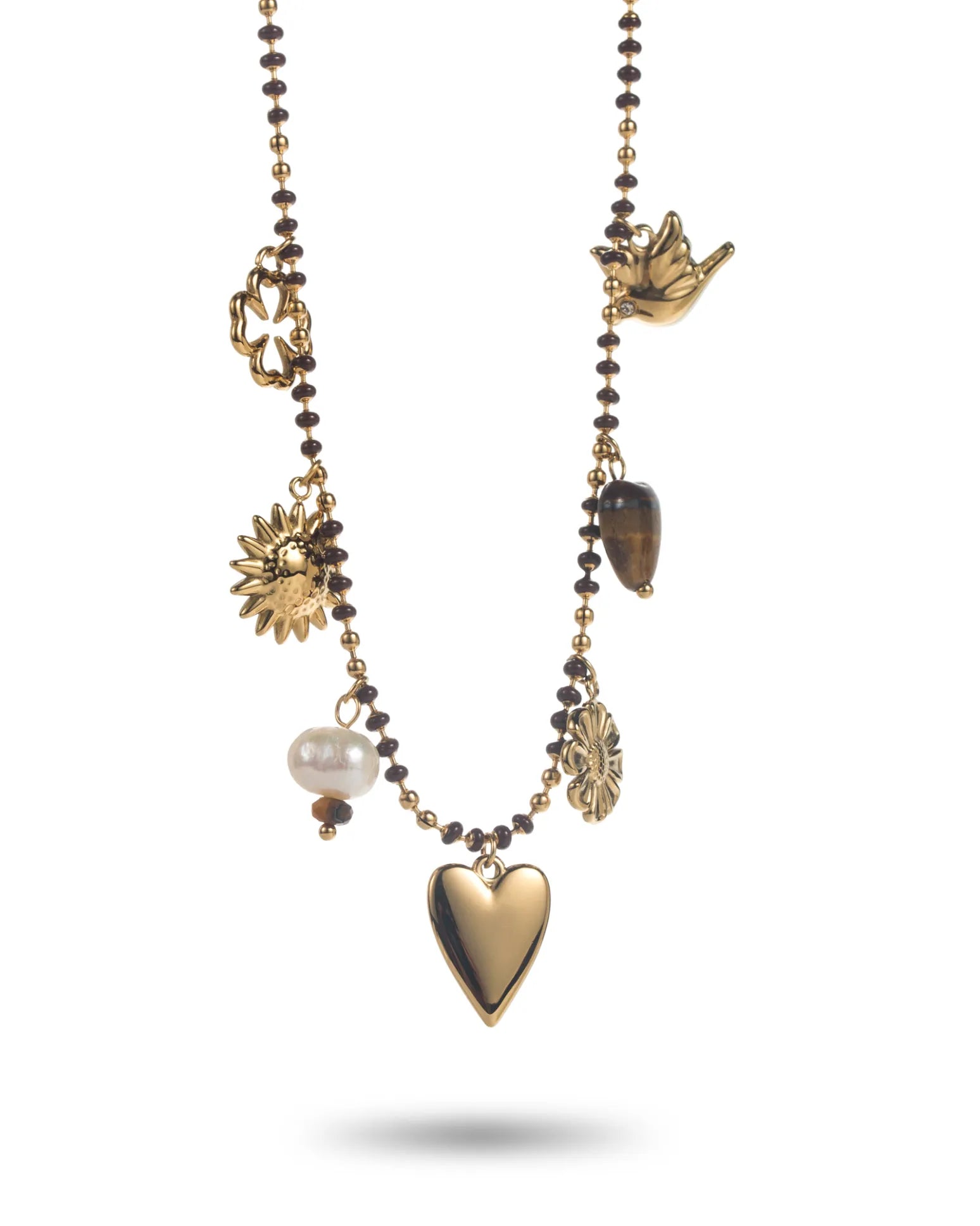 Collier Camilla - 2 coloris - pierres naturelles